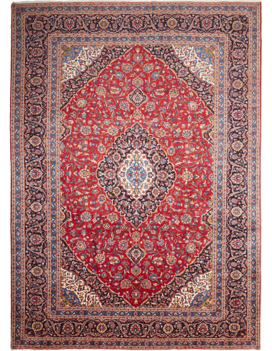 Ardakan Persia terra di siena e grigio ardesia scuro 246x347