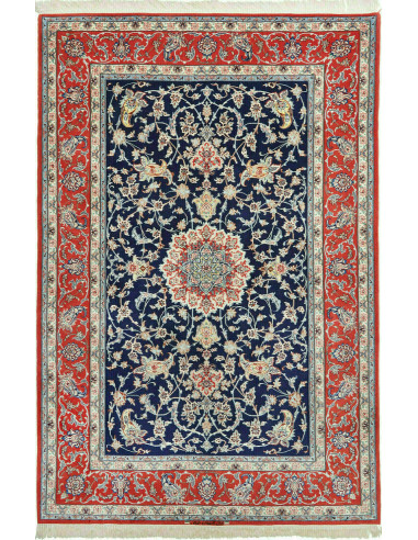 Isfahan Persia argento e marrone 157x232
