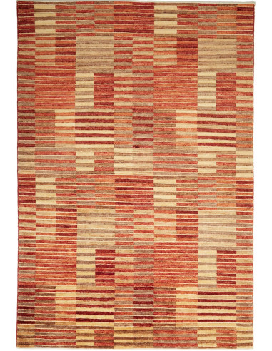 Stripes Moderno Pakistan perù e rosso indiano 165x241