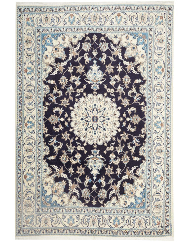 Nain Kashmar Persia grigio chiaro e grigio ardesia scuro 165x245