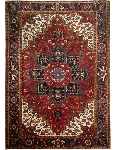 Gorawan Persia grigio ardesia scuro e terra di siena 206x290