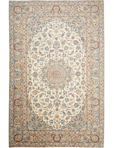Kashan Persia argento e grigio ardesia scuro 202x295