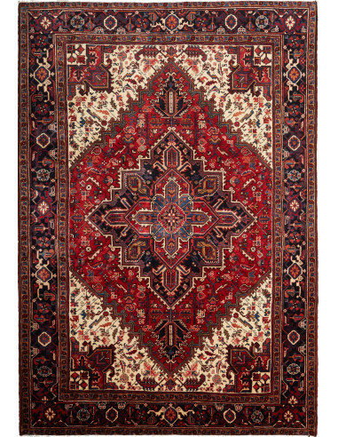 Gorawan Persia grigio ardesia scuro e legno robusto 205x291