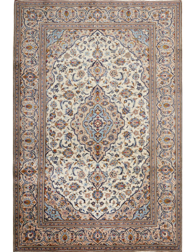 Kashan Persia grigio scuro e grigio tenue 200x298