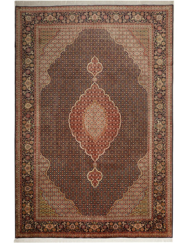 Tabriz 50 Raj Mahi Persia grigio tenue e grigio chiaro 203x300