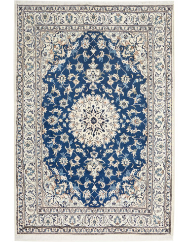 Nain Kashmar Persia grigio ardesia scuro e grigio ardesia scuro 163x245