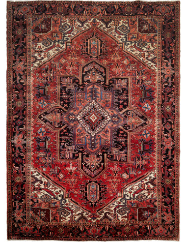 Gorawan Persia grigio ardesia scuro e terra di siena 254x350