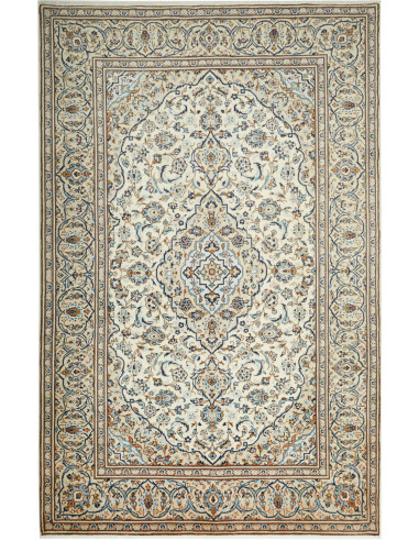 Kashan Persia argento e grigio ardesia scuro 198x308