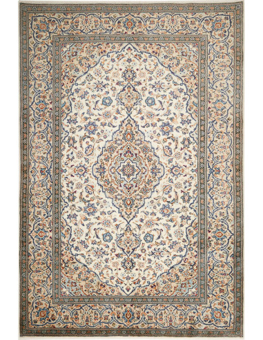 Kashan Persia argento e grigio ardesia scuro 200x297