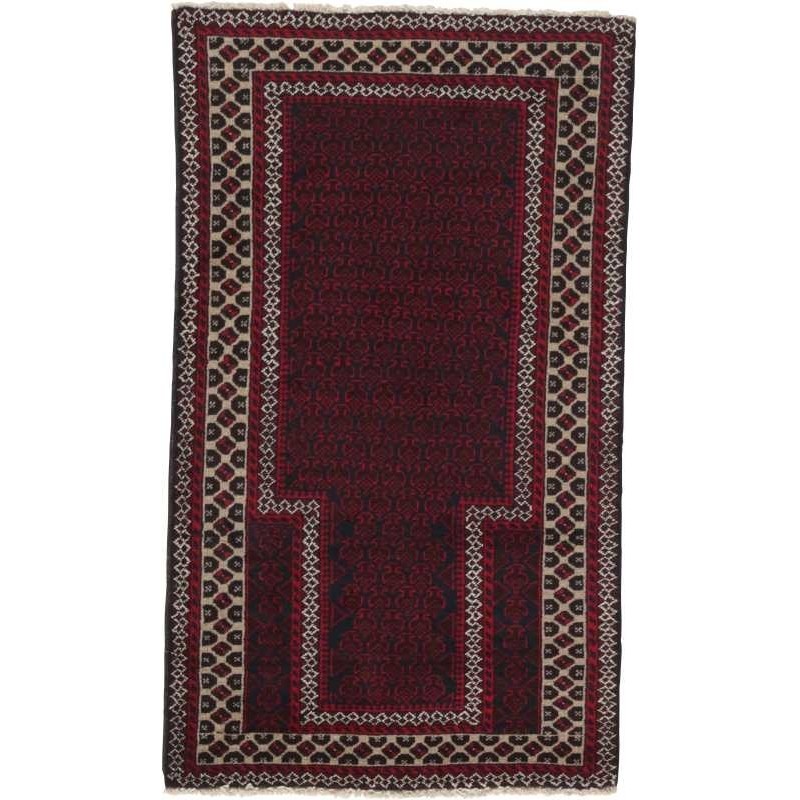 tappeto afghanistan afghan old balutchfine cm. 88x149