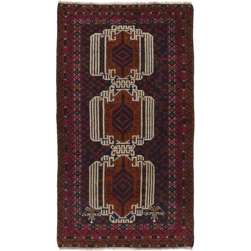 tappeto afghanistan afghan old balutchfine cm 81x141