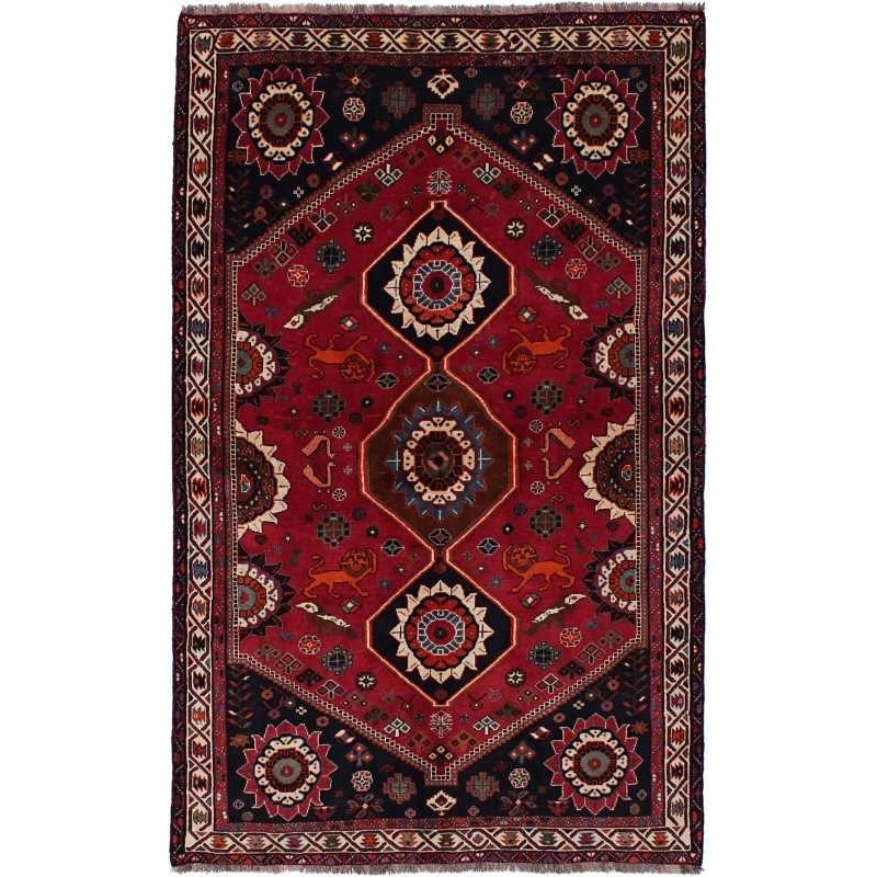 tappeto persia kashghai cm 161x260