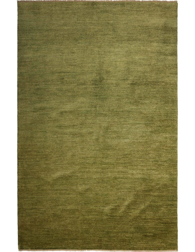 Gabbeh Moderno Pakistan verde oliva scuro e kaki scuro 169x240