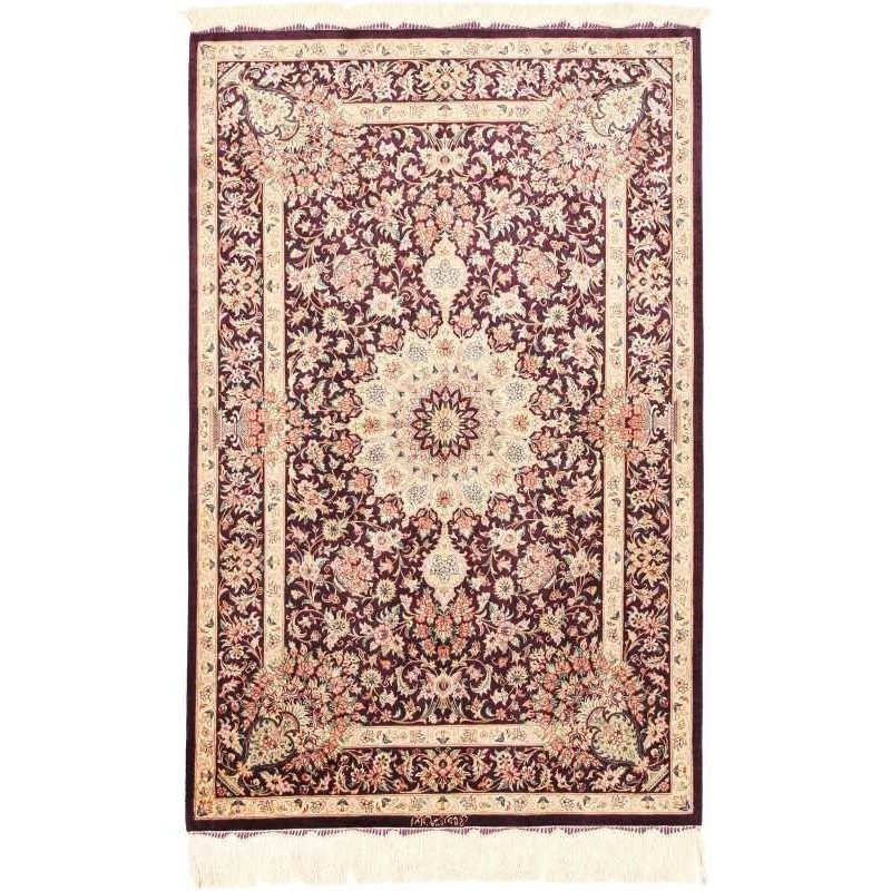 tappeto persia ghom seta cm 77x118