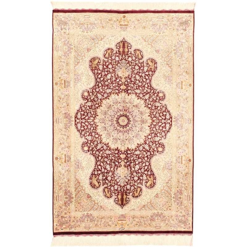 tappeto persia ghom seta cm 98x152