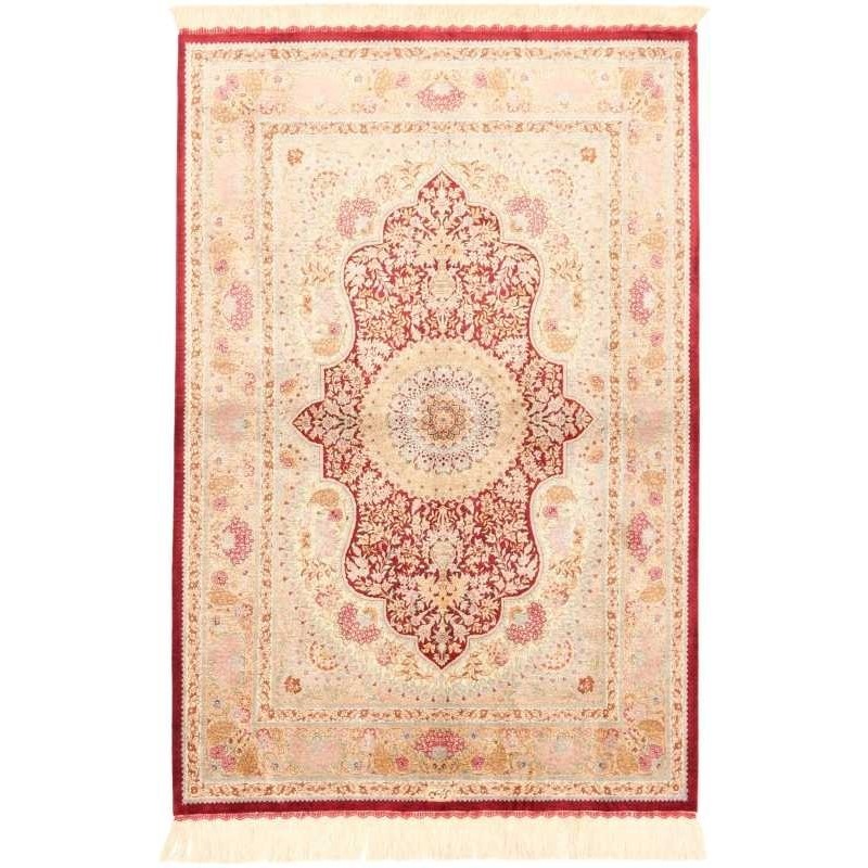 tappeto persia ghom seta cm 100x147
