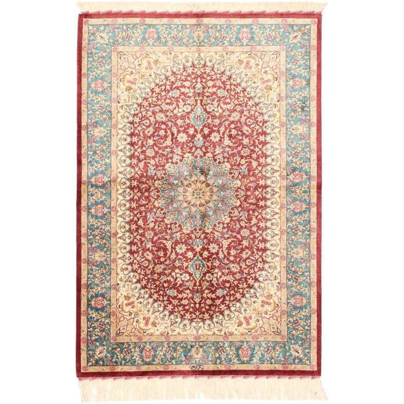 tappeto persia ghom seta cm 102x150