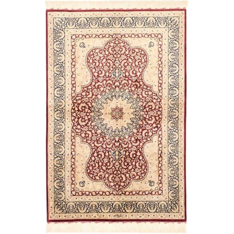 tappeto persia ghom seta cm 98x147