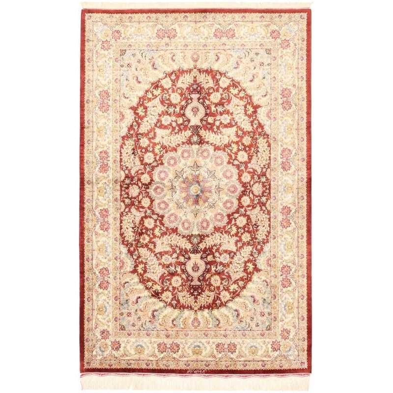 tappeto persia ghom seta cm 98x152