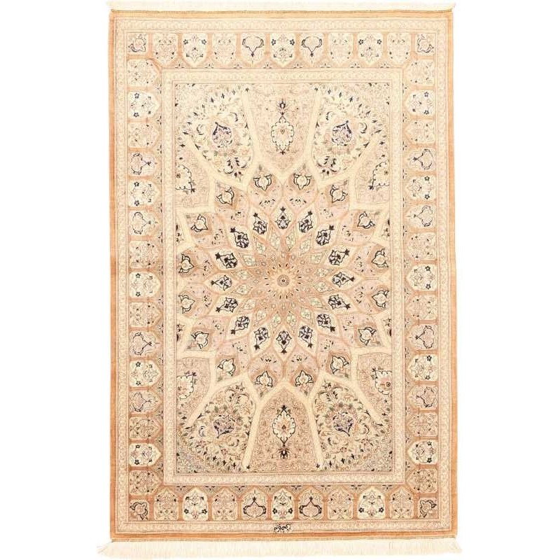 tappeto persia ghom seta cm 98x150