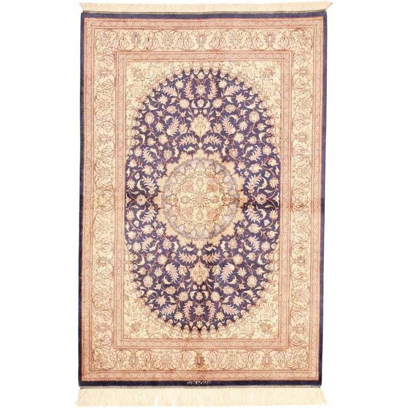 tappeto persia ghom seta cm 100x150