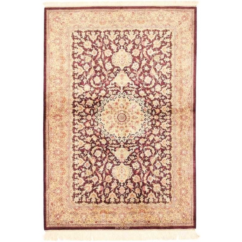 tappeto persia ghom seta cm 100x143