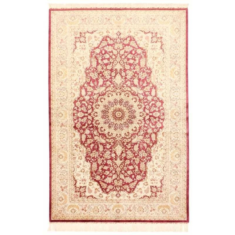 tappeto persia ghom seta cm 132x201