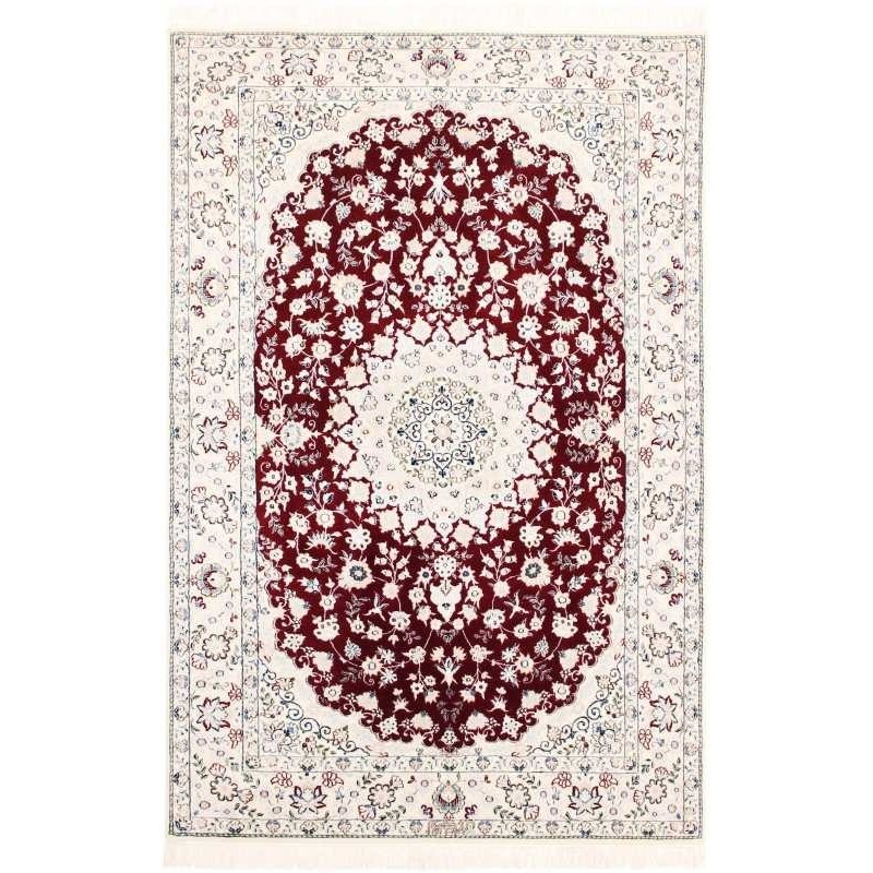 tappeto persia nain extra fine seta cm 121x182