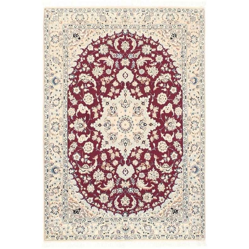 tappeto persia nain extra fine seta cm 104x148