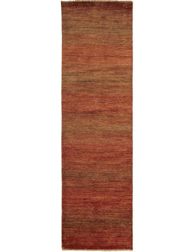 Gabbeh Moderno Pakistan terra di siena e marrone sella 80x196