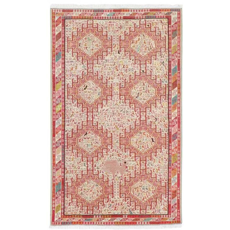 tappeto persia sumak shahsavan cm 121x197