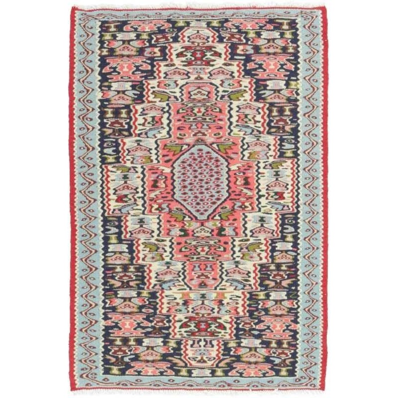 tappeto persia kelim seneh cm 69x106
