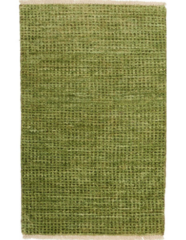 Gabbeh Moderno Pakistan verde oliva e verde oliva 61x94