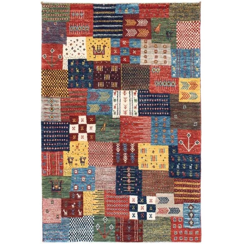 tappeto persia gabbeh fine zolanvar cm 90x136