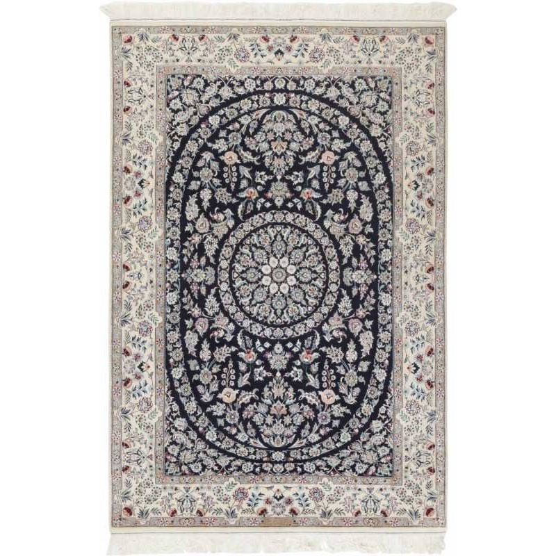tappeto persia nain extra fine seta cm 130x198