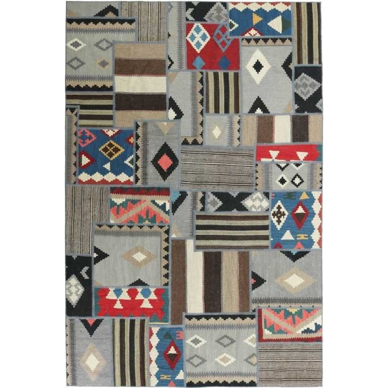 tappeto persia tekkeh kelim cm 201x303