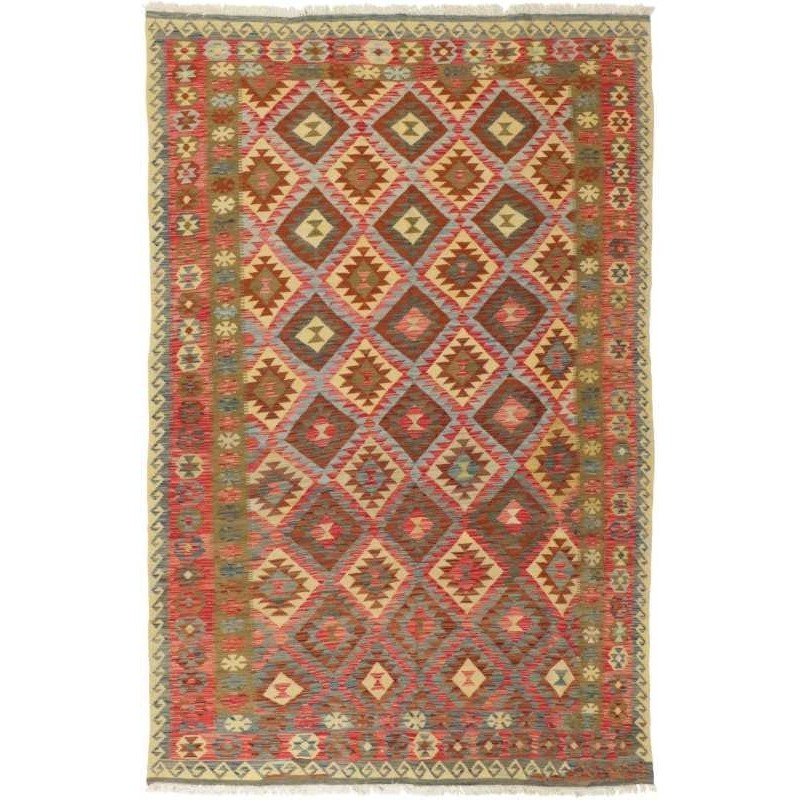 tappeto afghanistan afghan kelim cm 195x299