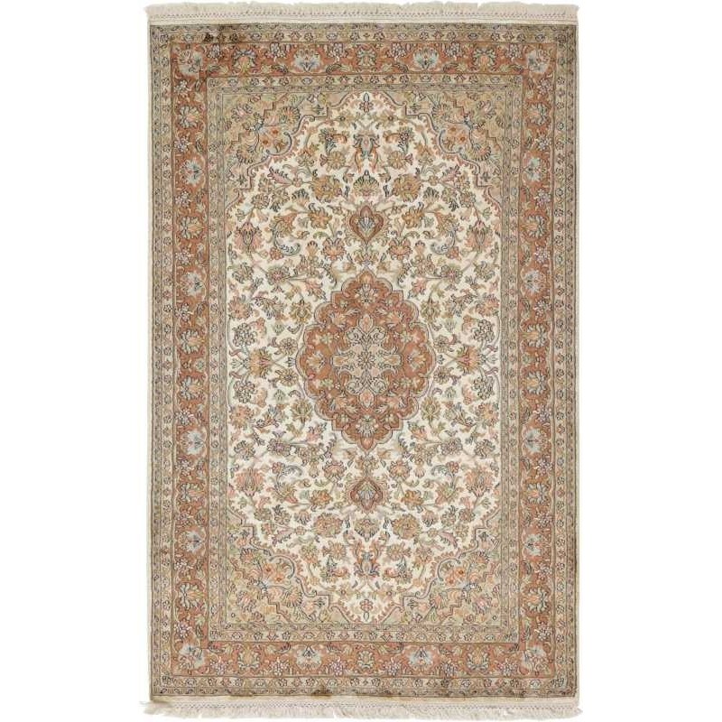 tappeto india kashmir seta cm 96x155