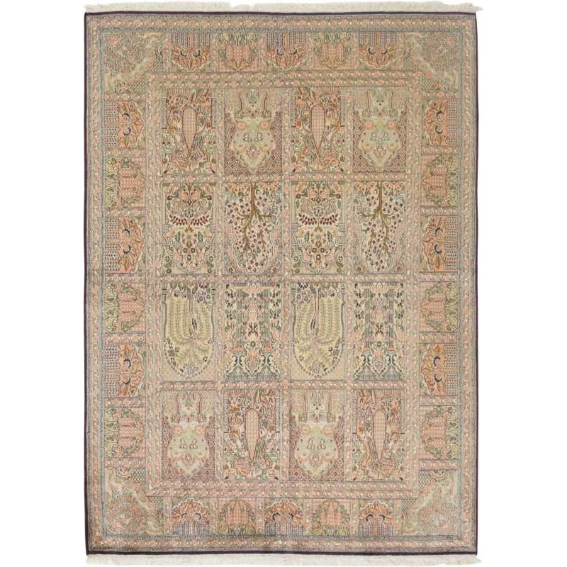 tappeto india kashmir seta cm 155x210
