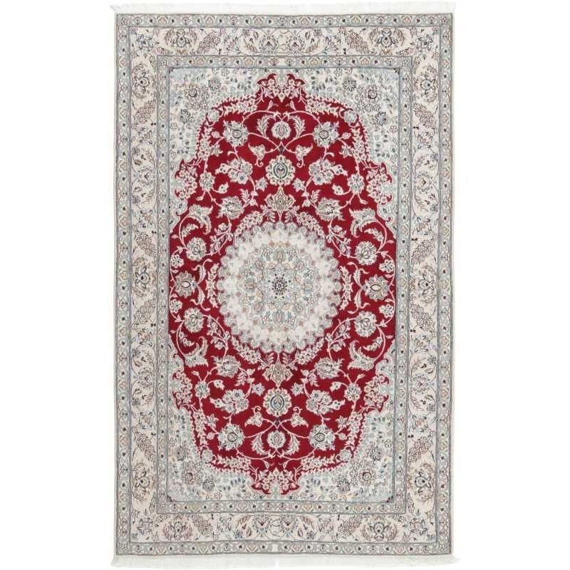 tappeto persia nain fine con seta cm 152x244