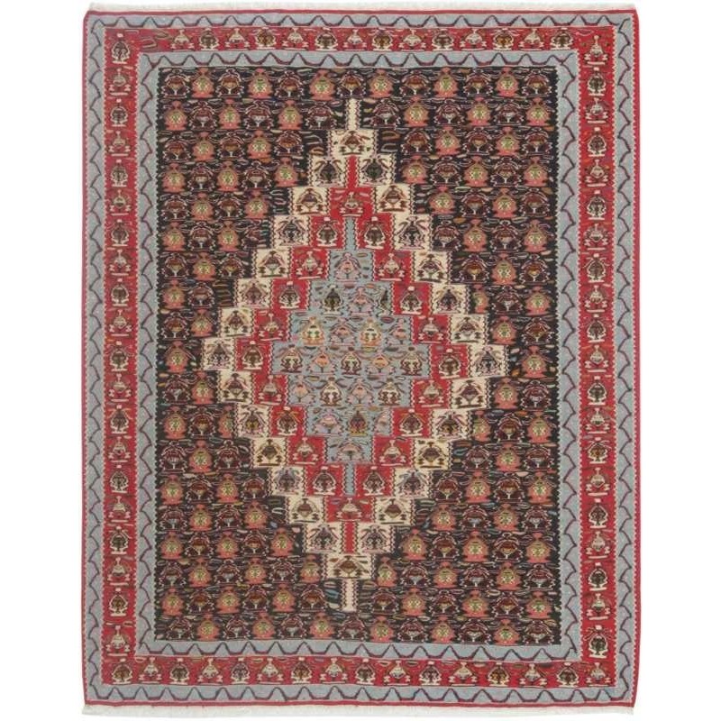 tappeto persia kelim seneh cm 132x158