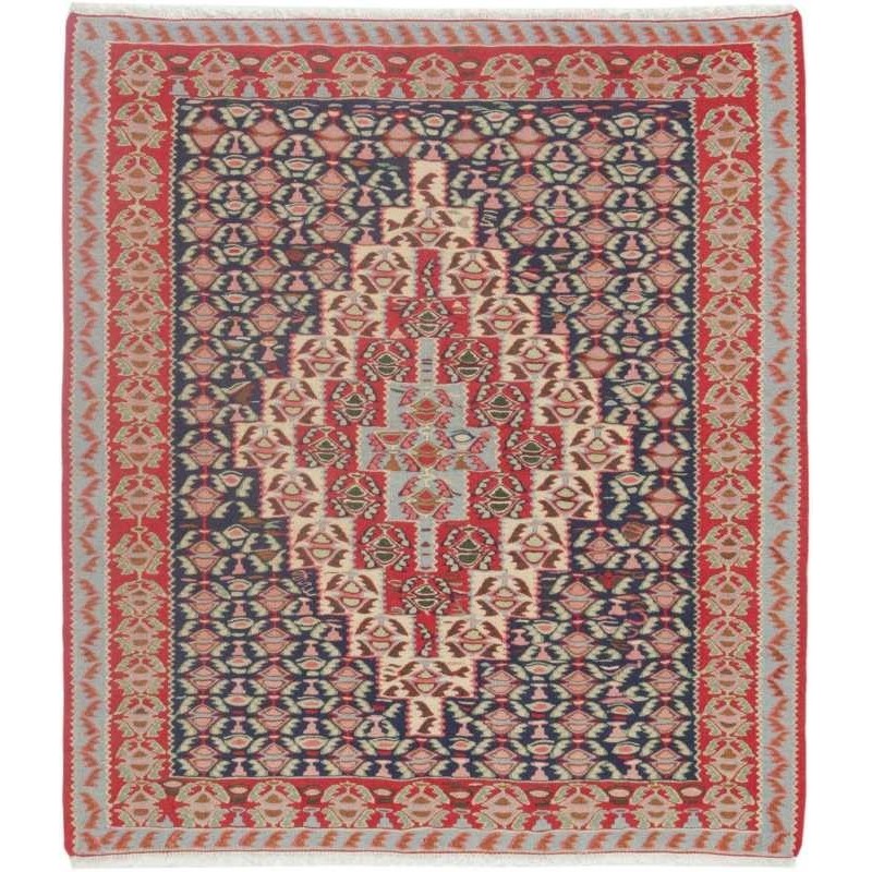 tappeto persia kelim seneh cm 127x143