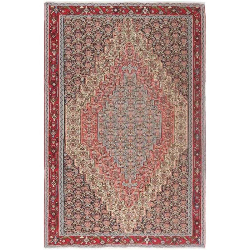 tappeto persia kelim seneh cm 196x300