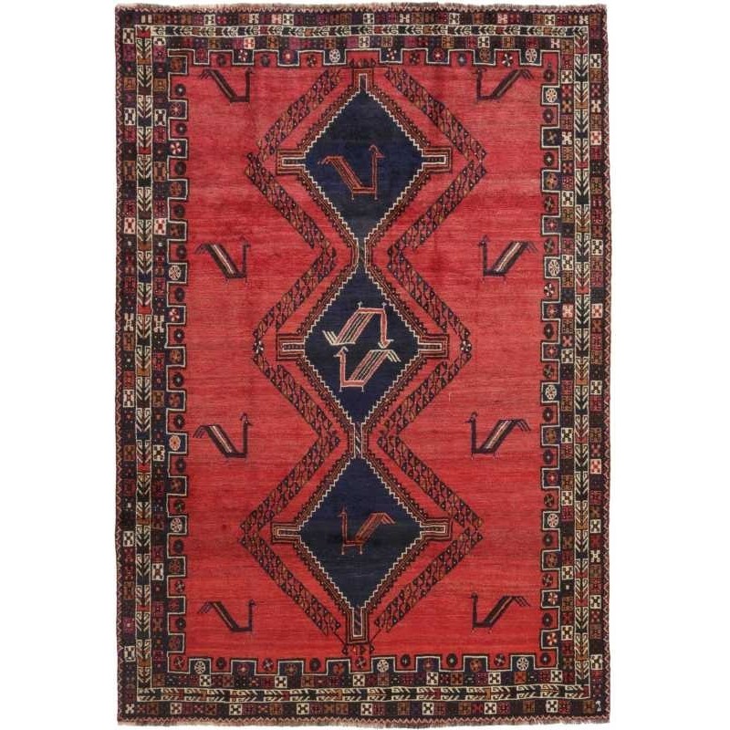 tappeto persia shiraz cm 206x304