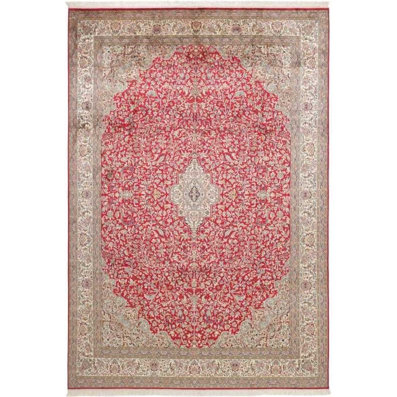 tappeto india kashmir seta cm 214x305