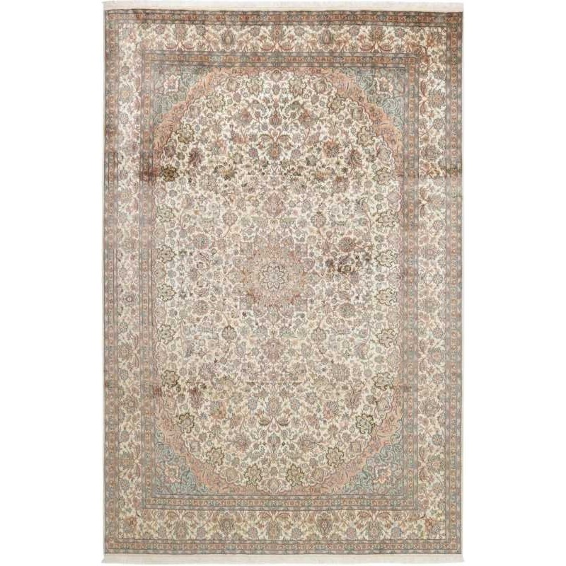 tappeto india kashmir seta cm 215x313