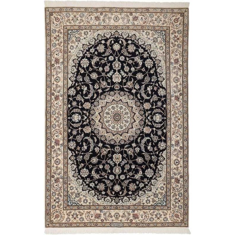 tappeto persia nain extra fine seta cm 150x225