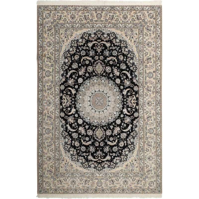 tappeto persia nain extra fine seta cm 209x307