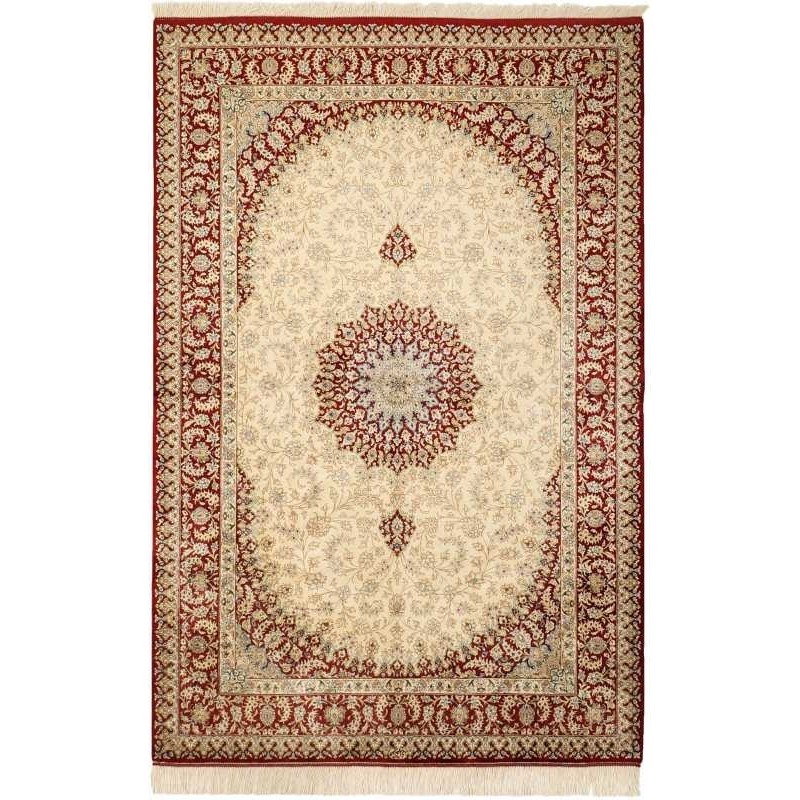 tappeto persia ghom seta cm 132x201