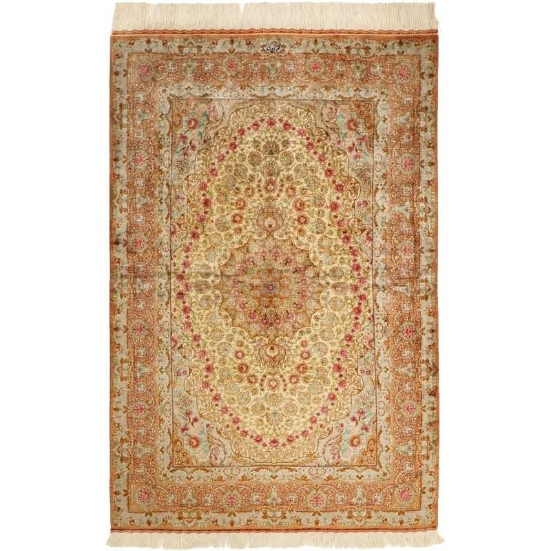 tappeto persia ghom seta cm 102x152